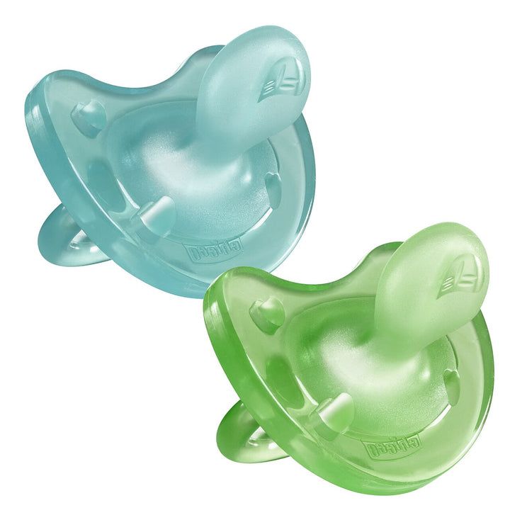 Chicco Physio Soft Soother 6-12m 2pk Boy