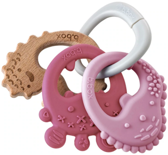 B.Box Trio Teether - Blush