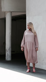 Elizabeth Drop Waist Maternity Chiffon Dress - EGG Maternity NZ Ltd