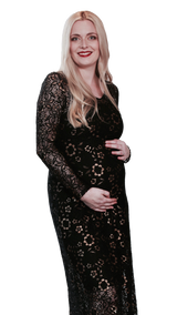 Oria Maternity Maxi Party Dress - EGG Maternity NZ Ltd